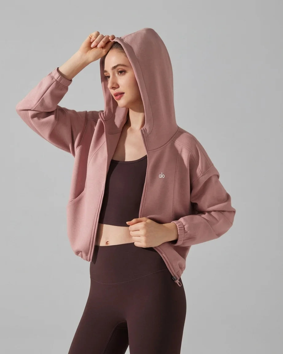 Veste à Capuche Zippée Air Layer Alo