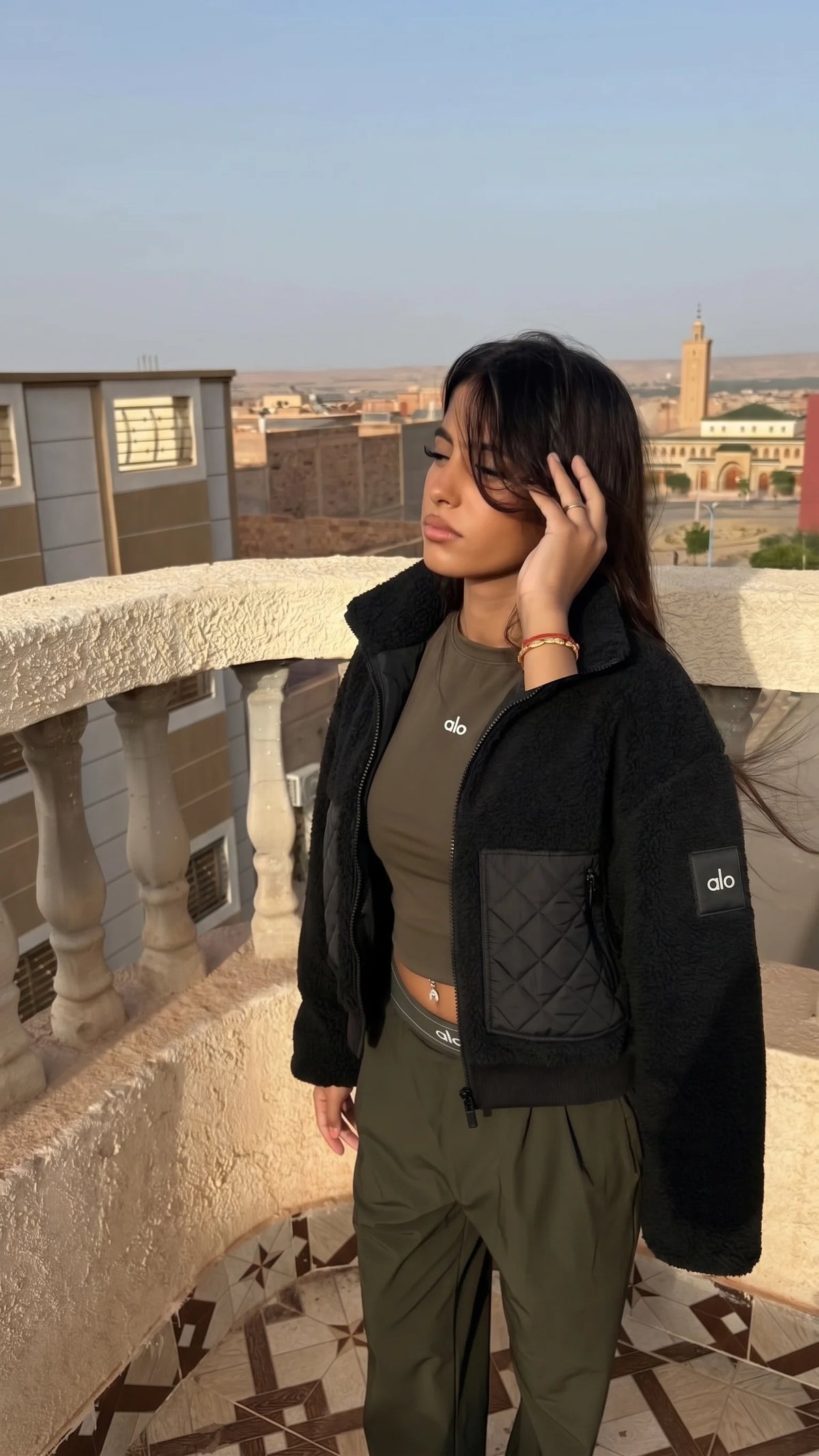 Alo Sherpa Edge Bomberjacke