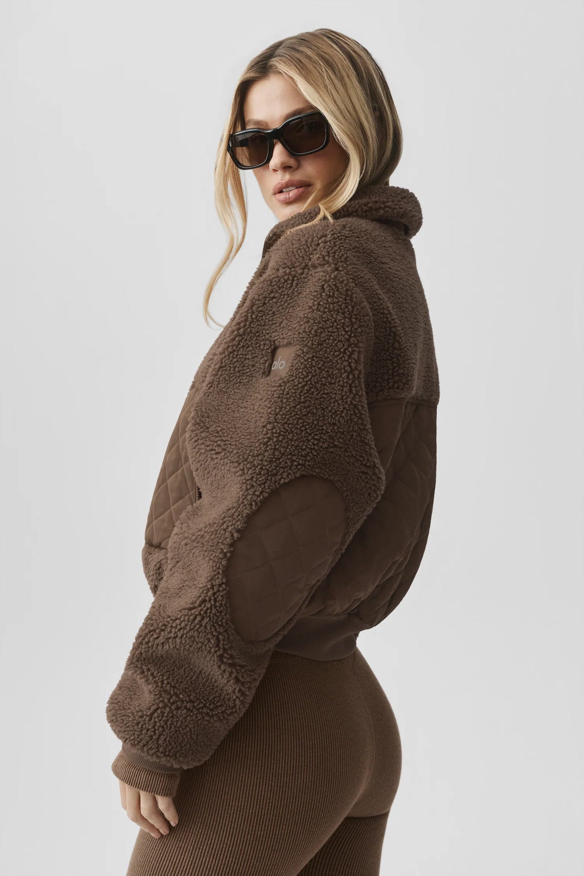 Alo Sherpa Edge Bomber Jacket