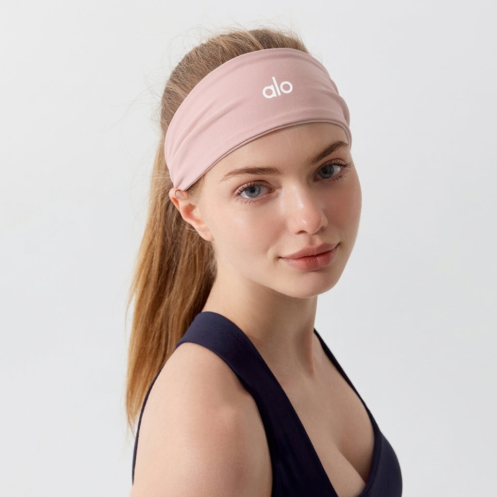 Breites Alo Yoga Sport-Stirnband