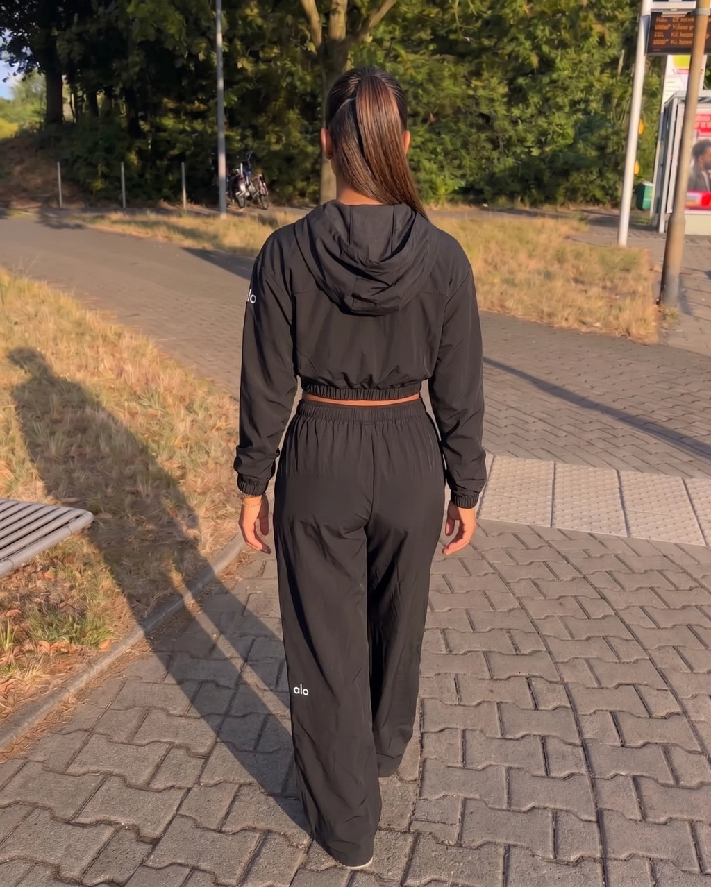 Alo Breezy Long Hoodie-Set