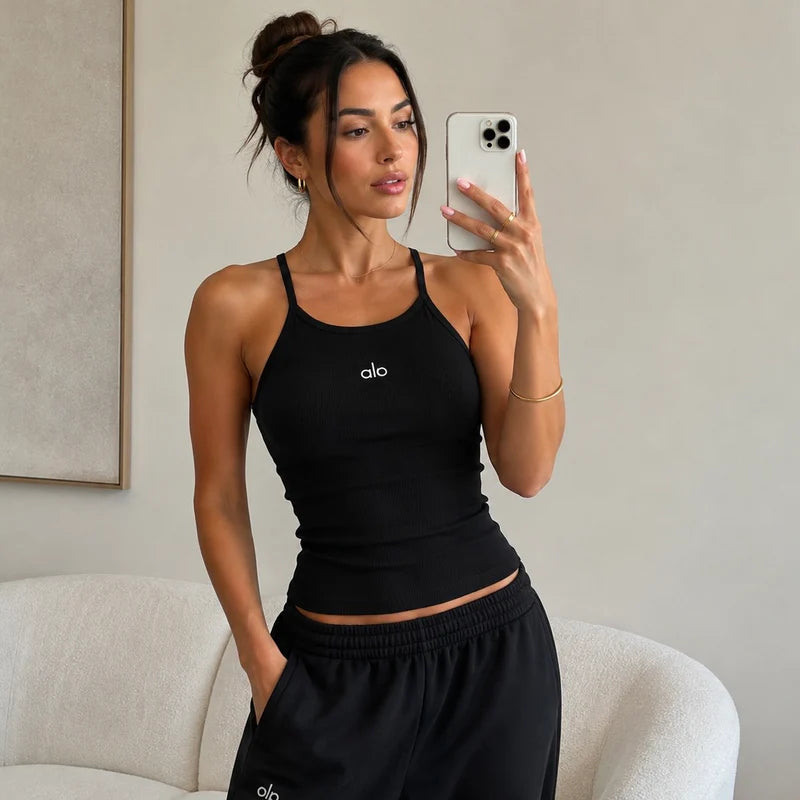 Alo Yoga Tank Top - Black - S
