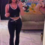 Ensemble 2 pièces noir Collection v-waist - Nuluyafit