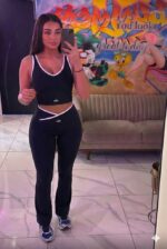 Ensemble 2 pièces noir Collection v-waist - Nuluyafit