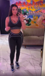 Ensemble 2 pièces noir Collection Linear - Nuluyafit