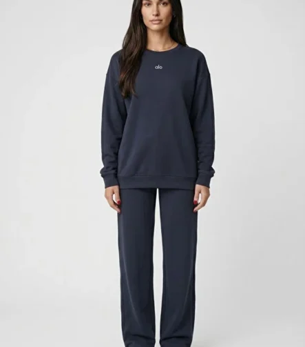Ensemble noir pull et pantalon - Collection Signature Nuluyafit