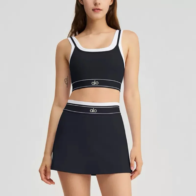 ensemble alo yoga brassiere short alosoft black